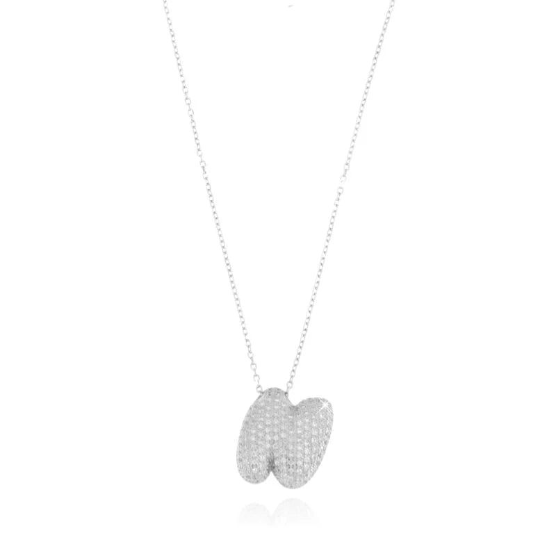 Collana Letter Bubble - Collana Donna Argento 925 e Oro