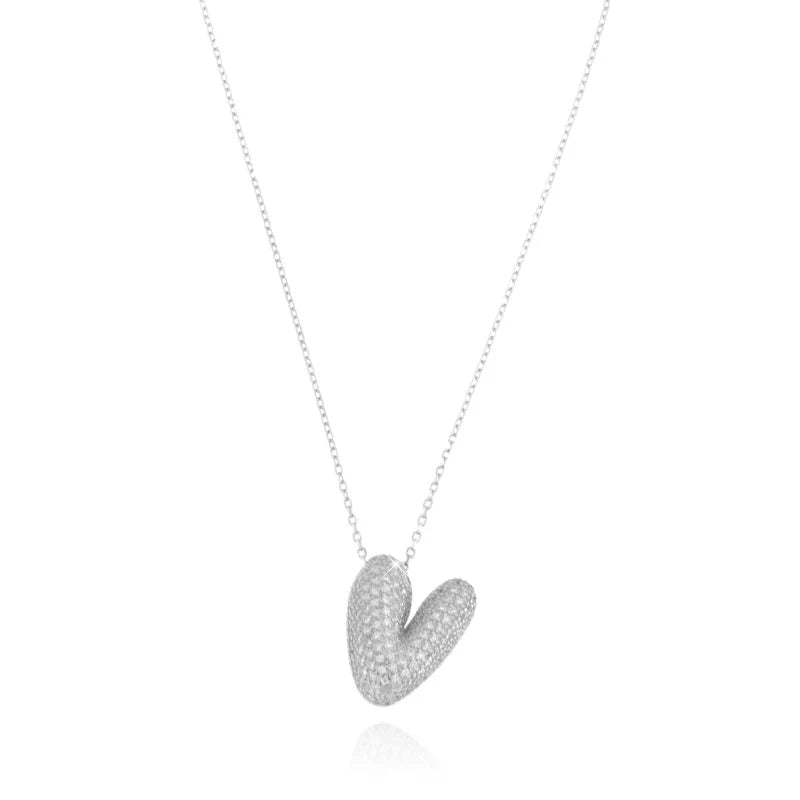 Collana Letter Bubble - Collana Donna Argento 925 e Oro