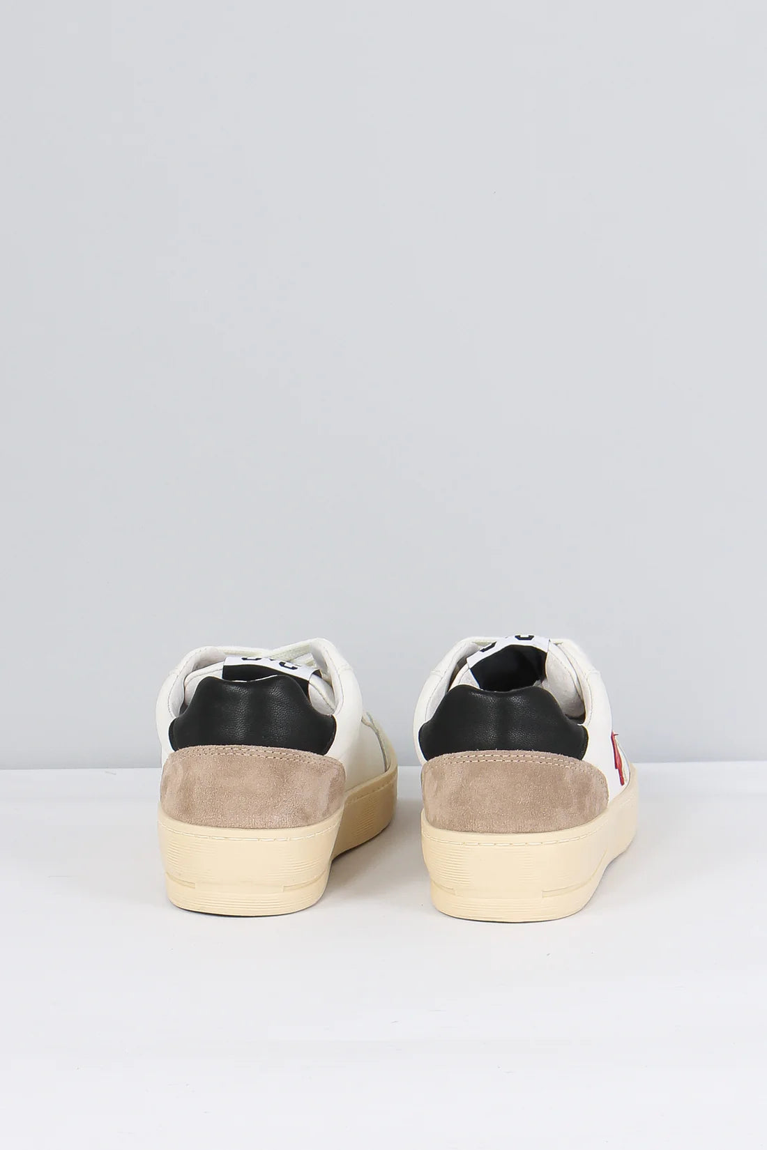 SNEAKER 2STAR BIANCO/ROSSO