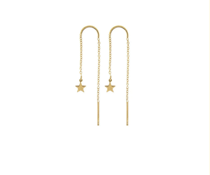 Orecchino catenella Stella Rue des Mille