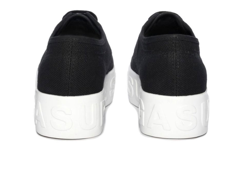 Superga Para Scritta Nera