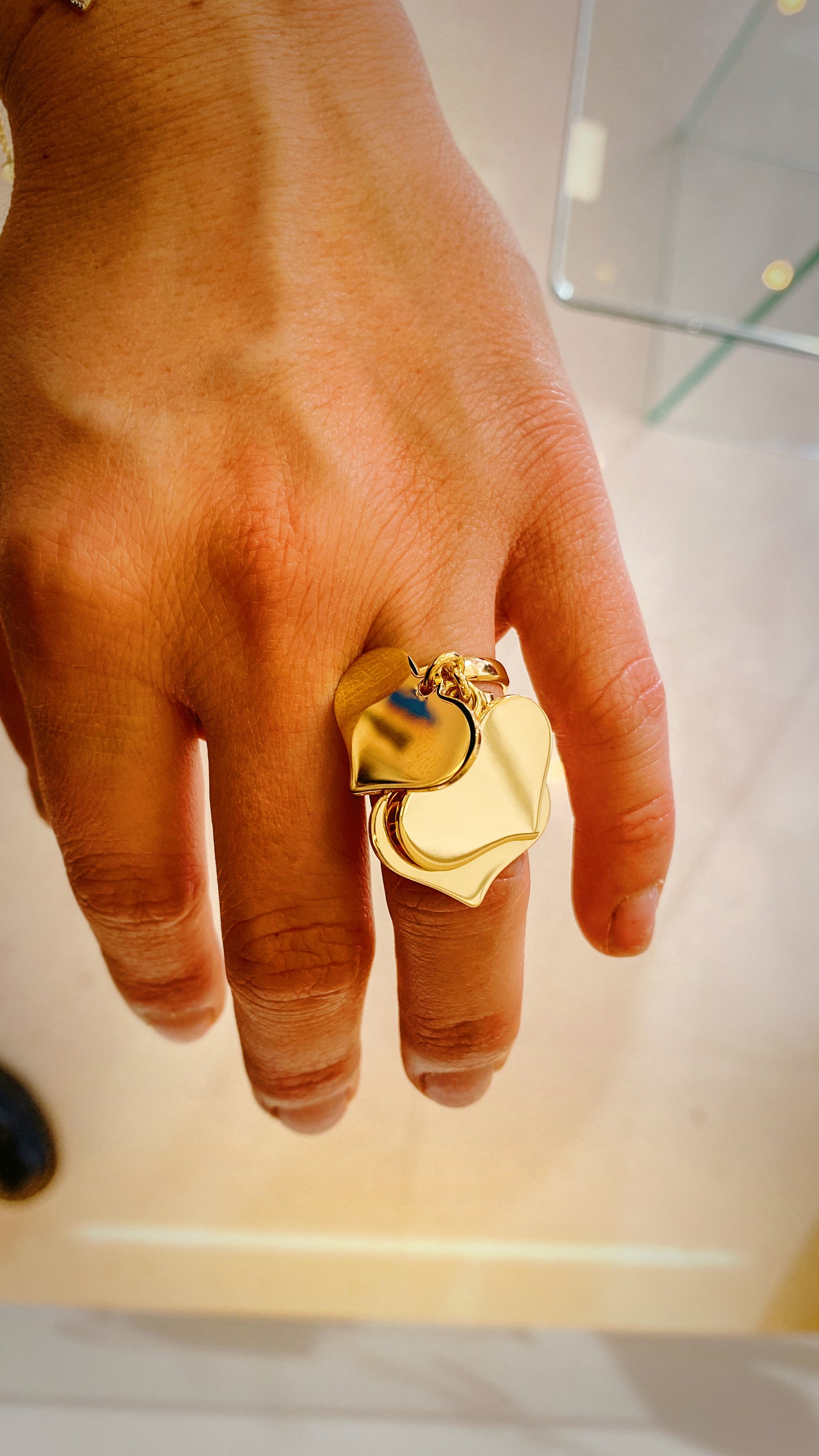 Anello Tre Cuori