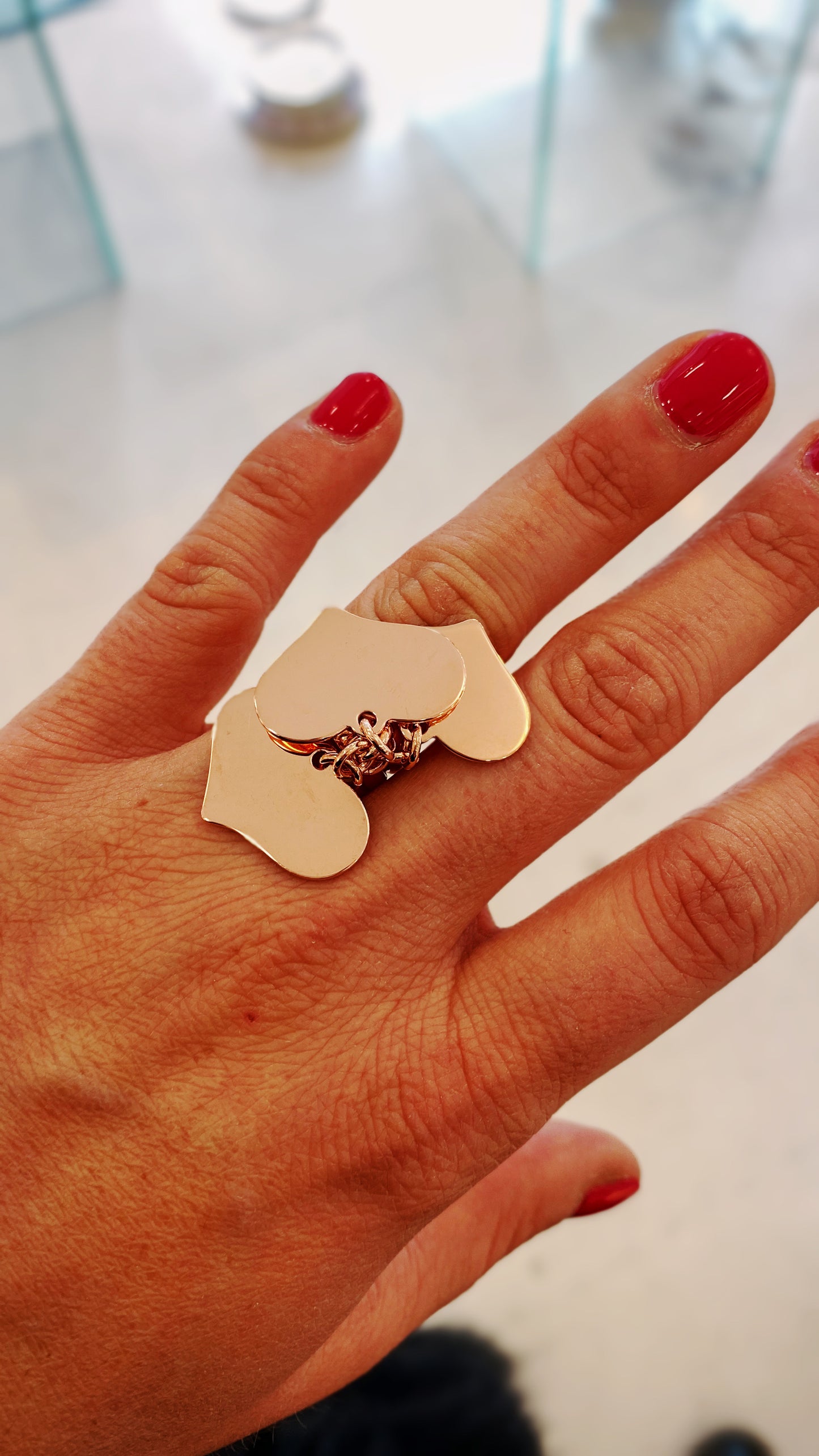 Anello Tre Cuori