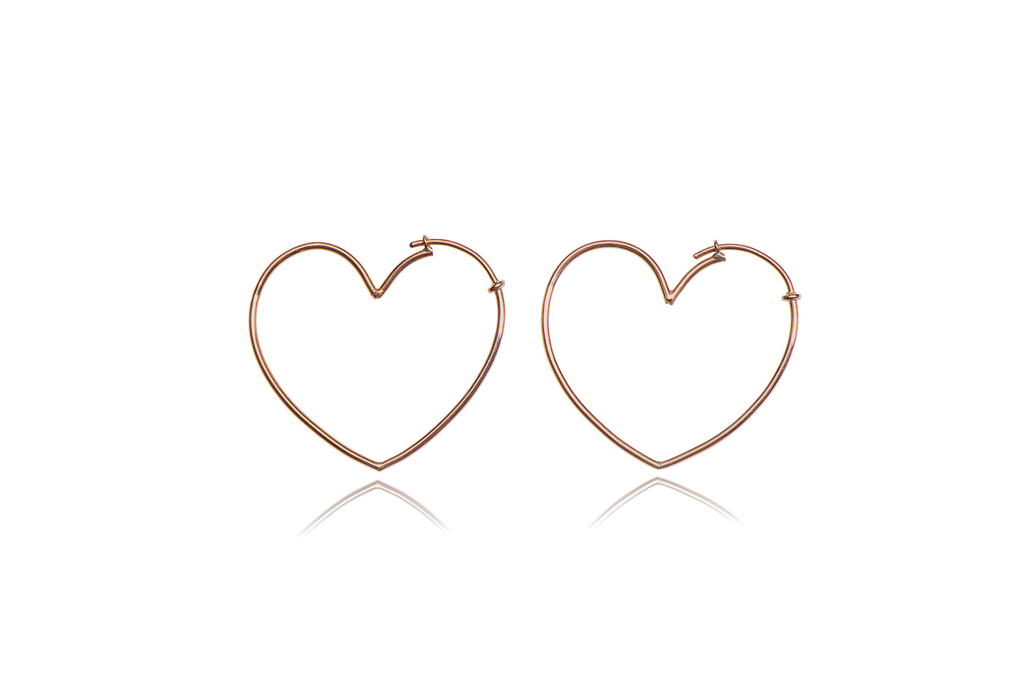 iotti-gioielli - Orecchini Anelle Filo Cuore - Iotti Gioielli - Orecchini (4113893556309)