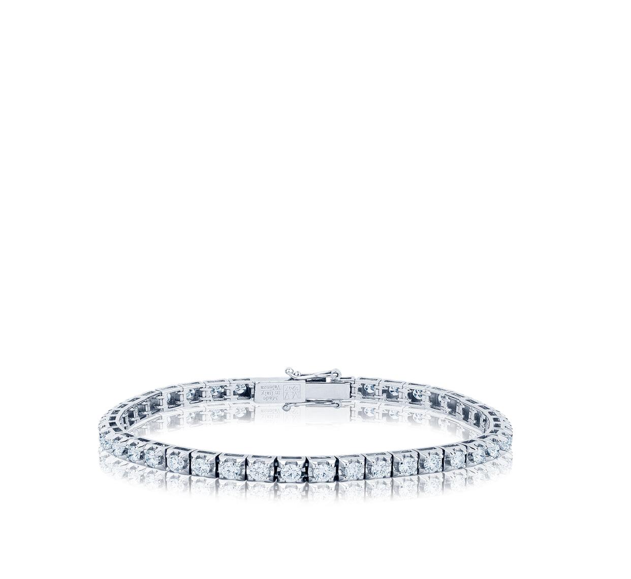iotti-gioielli - Bracciale tennis in oro bianco e diamanti Mirco Visconti - Mirco Visconti - Bracciale (2603322736725)