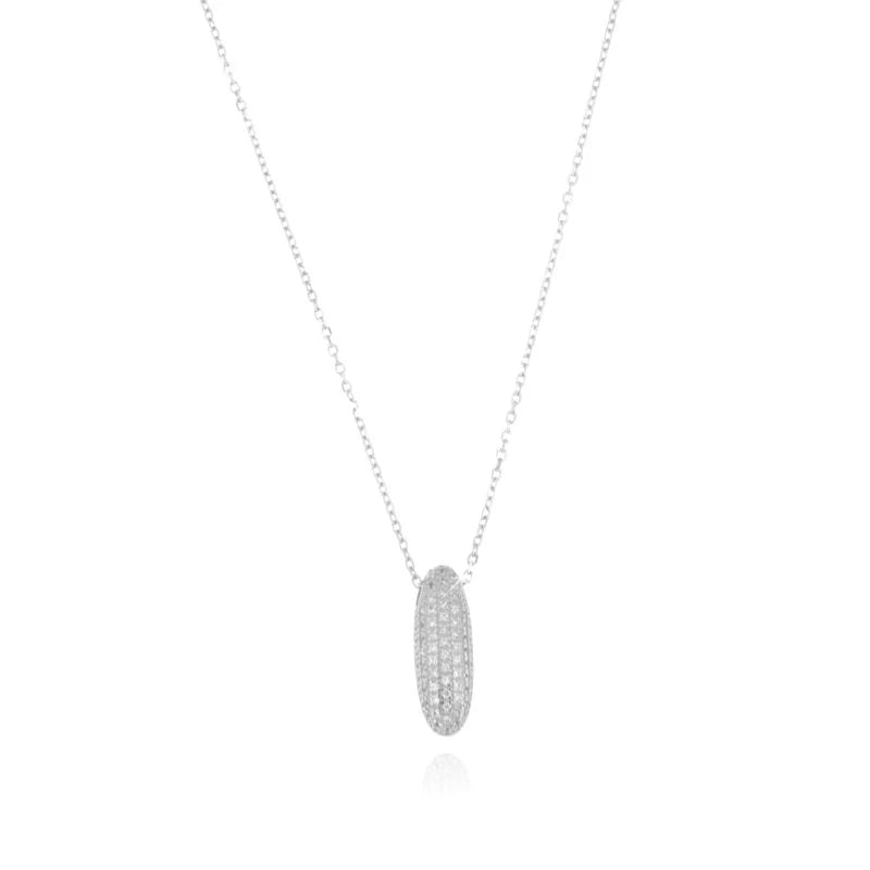 Suplight Collana Donna Con Ciondolo Lettera Iniziale – Argento Sterling 925 – Regalo Con Scatolina