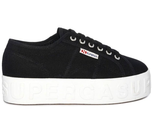 Superga Para Scritta Nera