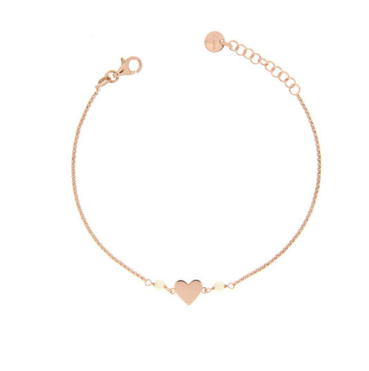 Bracciale Cuore o Stella con perla