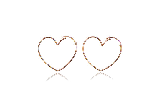 iotti-gioielli - Orecchini Anelle Filo Cuore - Iotti Gioielli - Orecchini (4113893556309)