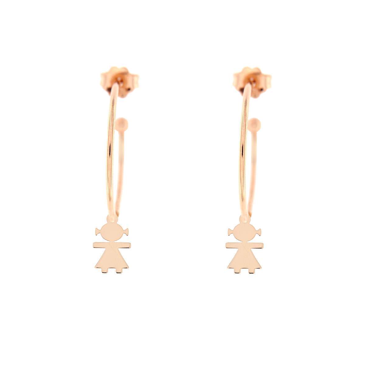 Orecchini Cerchio Bimba (4610047672405)
