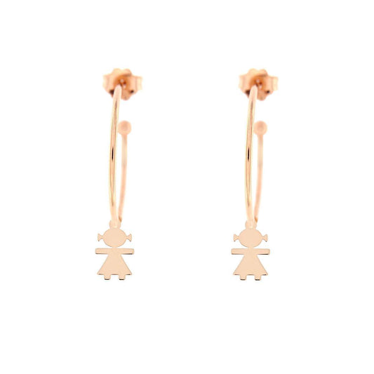Orecchini Cerchio Bimba (4610047672405)