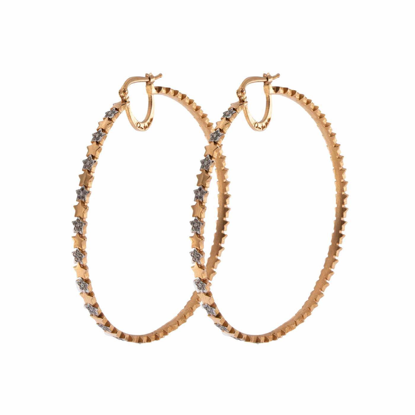 Coppia orecchini anelle stelle Rue des Mille (4564340736085)